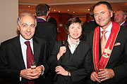 Adriano Chiodi Cianfarani, italienischer Generalkonsul in München, Ilda Ferro, Klaus Wilhelm Gérard (Foto: MartiN Schmitz)